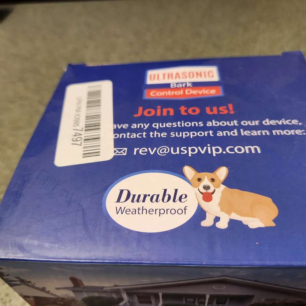 Ultrasonic Bark Control Device